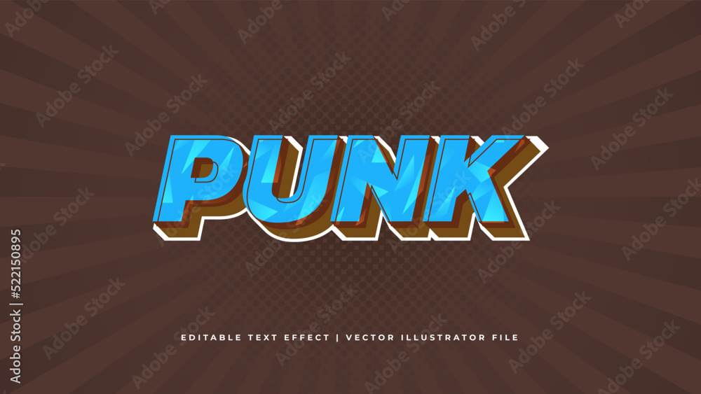 Poster retro classic editable text effect concept
