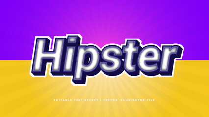 Retro Classic Editable text effect concept