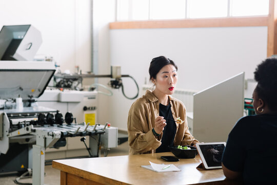Women Working in Printing Industry