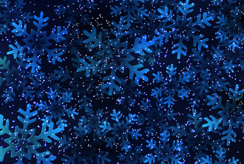 雪　クリスマス　冬　背景	