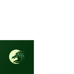 This is an illustration of a brave dragon head mascot logo that is suitable for your team