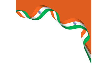 India flag border independence day