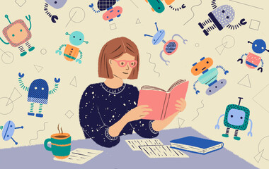 Employee value illustration concept