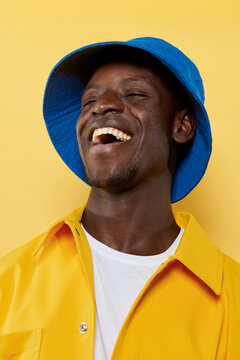 Yellow / blue Fashion Portrait
