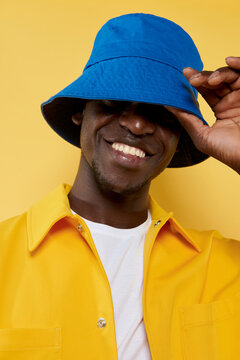 Yellow / blue Fashion Portrait