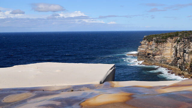 Wedding Cake Rock in the Royal National Park, Sydney Australia
