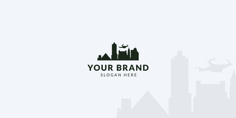 Obraz premium Real Estate Logo Set. Creative building Logo Collection