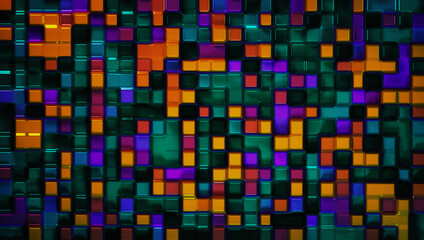 Abstract Cube Pattern