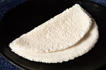 Typical Brazilian Pancake Tapioca Flour, healthy fit food