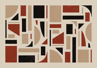 geometric design poster