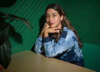 Portrait of a young woman