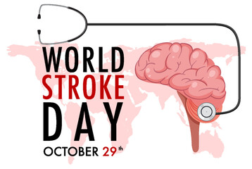 World Stroke Day Banner Design