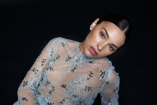 Close Up Beauty Portrait