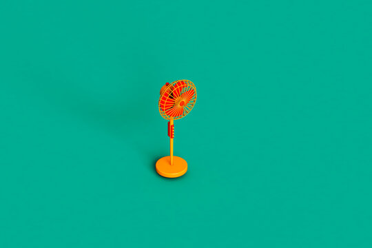 3d render of yellow ventilator