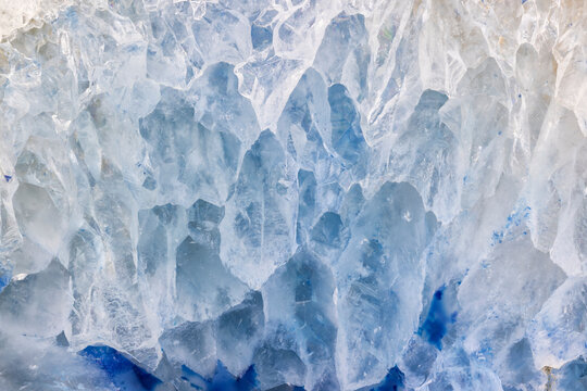 Blue Agate Closeup  