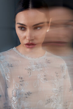 Movement experimental portrait