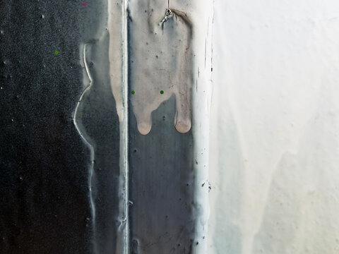 Paint residue background