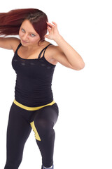 Fototapeta premium Aerobic workout