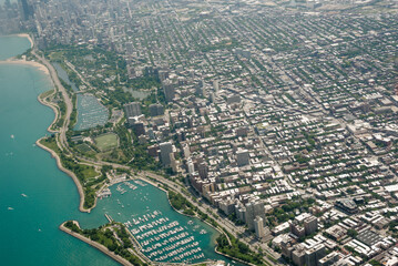 Chicago's lakeside view