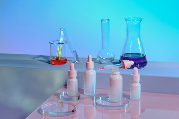 Eco Mineral oil in glass bottles with pipette dropper