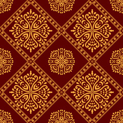 Thai pattern, can be stitched in all directions, no floating, vector file