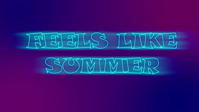 Feels Like Summer Video Background