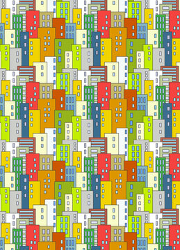 A Big City Repeating Pattern