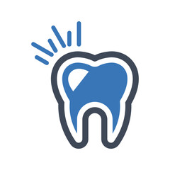 Tooth pain icon