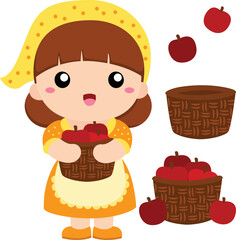 Farm Life Activity Illustration Vector