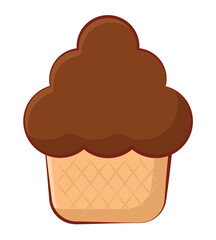 chocolate cupcake design