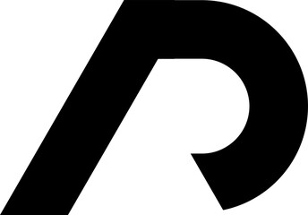 letter R and P logo design vektor sign icon