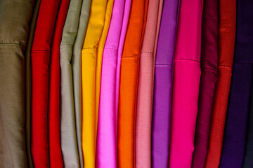 colorful shirts