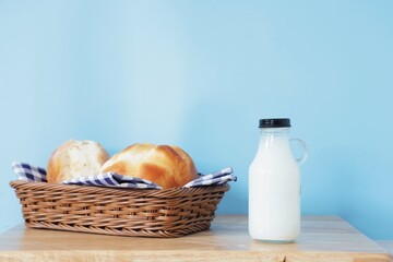 milk and bread
