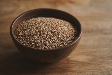 sesame seeds in a bowl