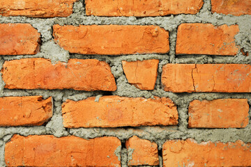 Obraz premium Brick wall background, concept of background for design