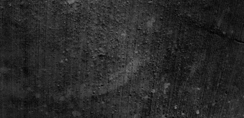 Concrete wall. Elegant black background with white and dark paint texture. Dark texture.
