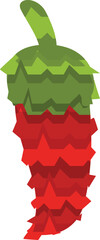 Pinata pepper icon cartoon vector. Party toy. Candy mayo