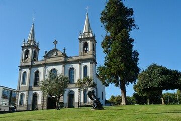 Fototapeta na wymiar Igreja Matriz de Paredes, Norte - Portugal