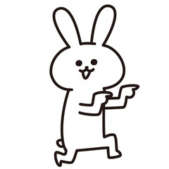 色加工ok うさぎ素材No.20 これこれ