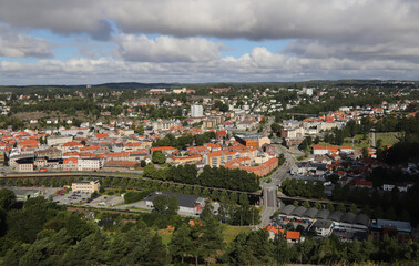 Fototapeta premium Halden, small Norwegian town