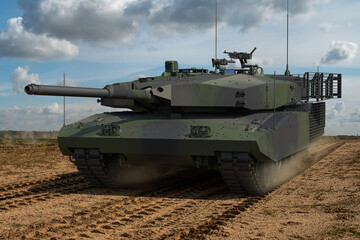 Obraz premium Leopard 2 A7 GERMAN MAIN BATTLE TANK