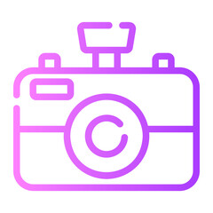 camera gradient icon