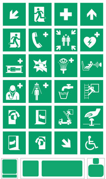 safety and first aid iso standard sign