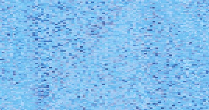 3d render with dark and light blue rectangles with noise