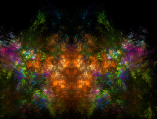 Imaginatory fractal abstract background Image