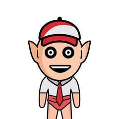 cartoon people kids illustration vector design. Expression of person facing boy cartoon avatar vector. Boy avatars