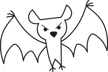 Halloween  bat clipart 