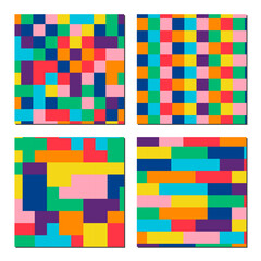 Set Seamless Pattern