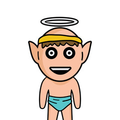 cartoon people kids illustration vector design. Expression of person facing boy cartoon avatar vector. Boy avatars