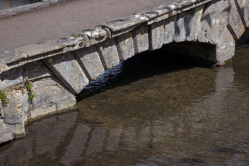 Stone bridge, Bourton on the water, engeland, gloucestershire,  UK, Great Brittain, cotswolds, 